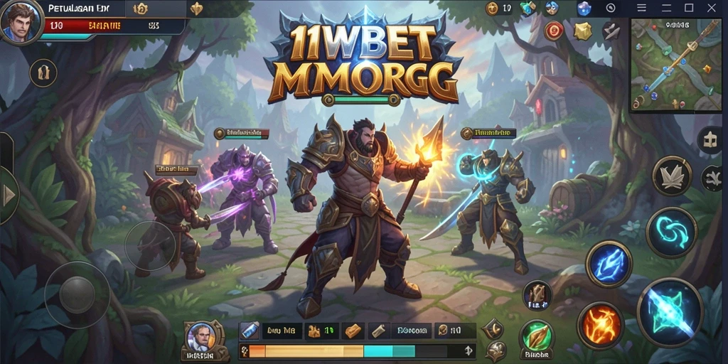 Screenshot gameplay menarik dari 11WBET dengan aksi pertarungan epik.