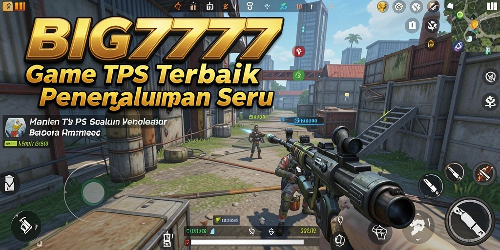 Tampilan gameplay menegangkan di BIG777 dengan aksi TPS yang intens.