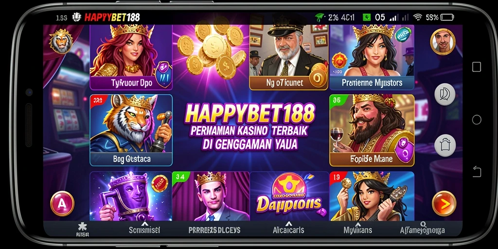 Tangkapan layar utama dari gameplay Kasino yang seru.
