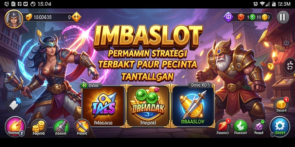 Tampilan gameplay seru dari IMBASLOT dengan elemen strategi yang menantang.