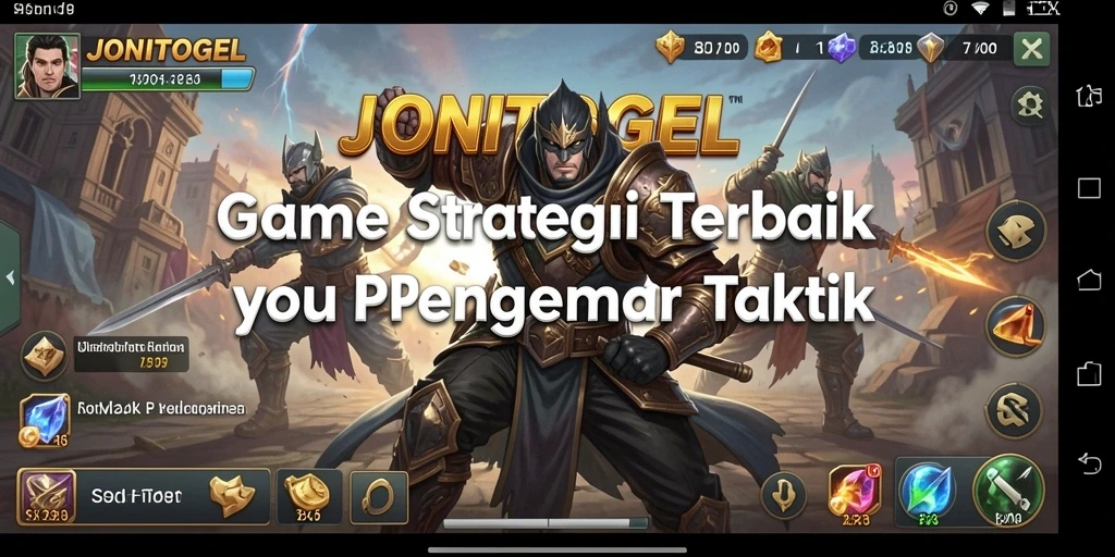 Tampilan menarik dari gameplay strategi JONITOGEL dengan pertempuran yang dinamis.