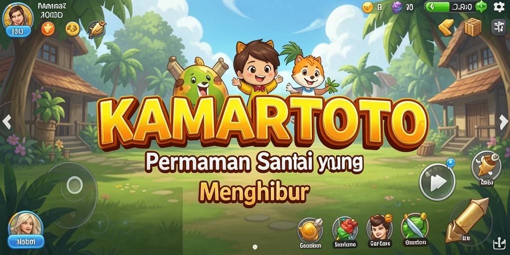 Tampilan gameplay KAMARTOTO yang seru dan penuh warna.