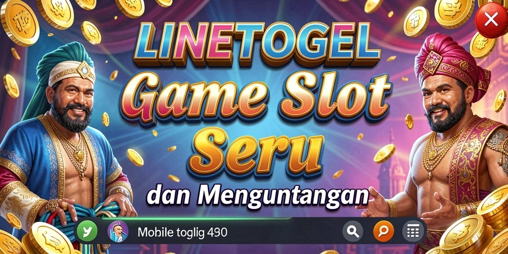 Tampilan gameplay SLOT yang menegangkan di LINETOGEL.