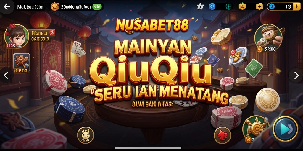 Gameplay seru dan kompetitif dalam QiuQiu NUSABET88.