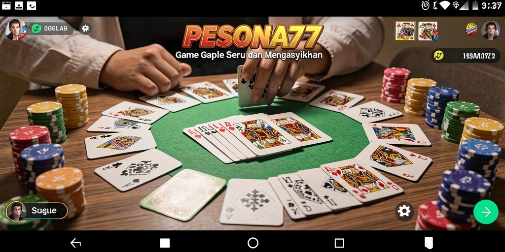 Gameplay seru Gaple dalam PESONA77 yang memukau.