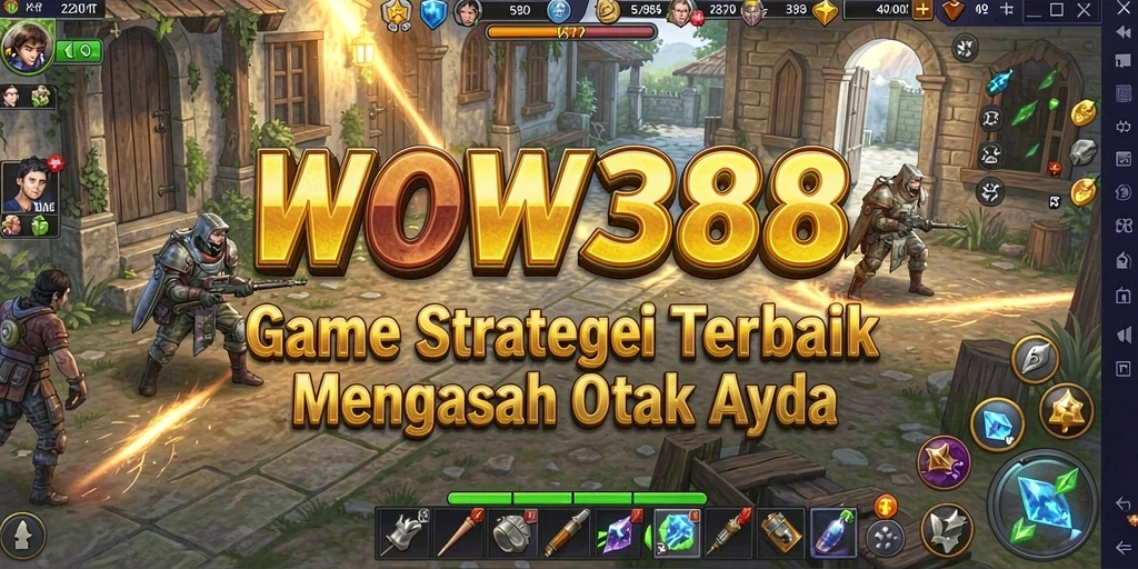 Tangkapan layar gameplay WOW388 dengan aksi strategi yang mendebarkan.